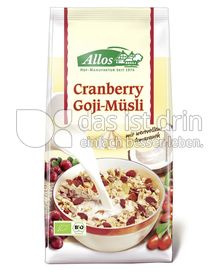 Produktabbildung: Allos Cranberry-Goji Müsli mit Amaranth 400 g