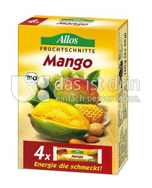 Produktabbildung: Allos Mango-Fruchtschnitte 160 g