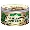 Produktabbildung: Allos Gourmet Pastete Crema Basilico  125 g