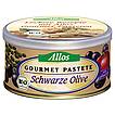 Produktabbildung: Allos Gourmet Pastete Schwarze Olive  125 g