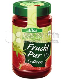 Produktabbildung: Allos Frucht Pur Erdbeere 250 g