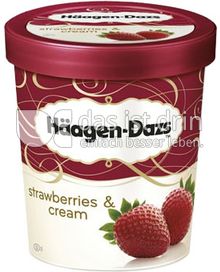 Produktabbildung: Häagen-Dazs Strawberries & Cream 500 ml