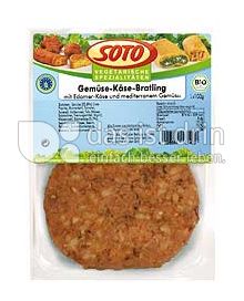 Produktabbildung: SOTO vegetarische Spezialitäten Gemüse-Käse-Bratling 200 g