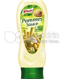 Knorr Pommes Sauce 370 0 Kalorien Kcal Und Inhaltsstoffe Das Ist Drin