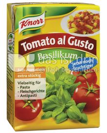 Produktabbildung: Knorr Tomato al Gusto Basilikum 370 g