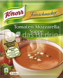 Produktabbildung: Knorr Feinschmecker Tomaten Mozzarella Suppe 500 ml