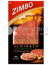 Produktabbildung: Zimbo Vipava Schinken 80 g