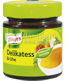 Produktabbildung: Knorr Delikatess Brühe 7 l