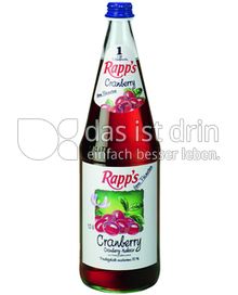 Produktabbildung: Rapp's Cranberry 1 l
