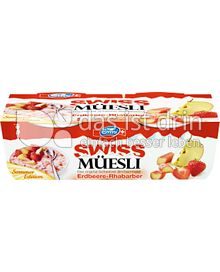 Produktabbildung: Emmi Swiss Müesli Erdbeere-Rhabarber 300 g