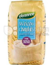 Produktabbildung: dennree Weizenmehl Type 1050 1 kg