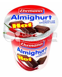 Produktabbildung: Ehrmann Almighurt Schoko  - Chili 150 g