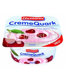 Produktabbildung: Ehrmann Creme-Quark Kirsch 150 g