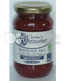Produktabbildung: Saveurs Attitudes Frucht-Brotaufstrich Rhabarber / Rhubarbe Bio 310 g