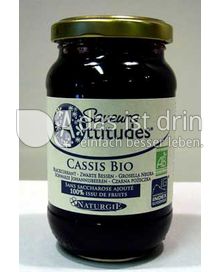 Produktabbildung: Saveurs Attitudes Frucht-Brotaufstrich Schw. Johannisbeere / Cassis Bio 310 g