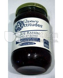 Produktabbildung: Saveurs Attitudes Frucht-Brotaufstrich Feige-Weintrauben/ Figue-Raisin 310 g