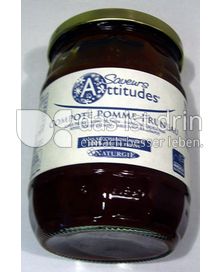 Produktabbildung: Saveurs Attitudes Frucht-Kompott Apfel-Pflaume/ Compote Pomme-Pruneau 590 g