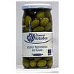 Produktabbildung: Saveurs Attitudes Französische Picholines Oliven grün aus der Region Gard, Olives Picholines du Gard, ohne Zuckerzusatz  370 ml