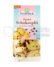 Produktabbildung: Sommer Dinkel Schokosplit mit Zartbitter-Schokolade 150 g