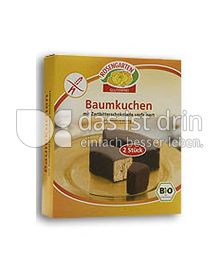 Produktabbildung: Rosengarten Glutenfrei Zartbitter Baumkuchen 100 g