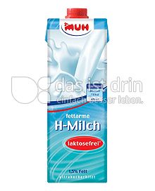 Produktabbildung: MUH fettarme H-Milch laktosefrei 1 l