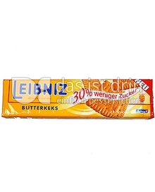 Produktabbildung: Leibniz Butterkeks 30% weniger Zucker 200 g