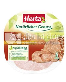 Produktabbildung: Herta Natürlicher Genuss Feine Edelsalami 75 g