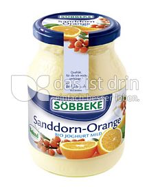 Produktabbildung: Söbbeke Sanddorn-Orange Bio Joghurt Mild 500 g
