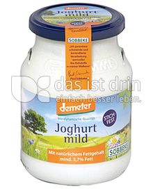 Produktabbildung: Söbbeke demeter Joghurt mild 500 g