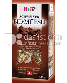 Produktabbildung: Hipp Schweizer Bio-Müsli Schoko 400 g