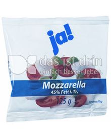 Produktabbildung: Ja! Mozzarella 125 g