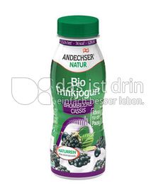 Produktabbildung: Andechser Natur Bio-Trinkjogurt, Brombeere-Cassis 250 g