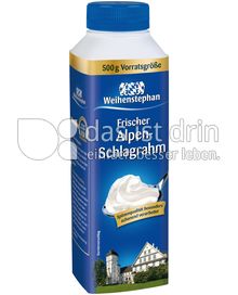Produktabbildung: Weihenstephan Frischer Alpen-Schlagrahm 500 g