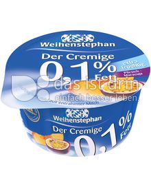 Produktabbildung: Weihenstephan Der Cremige Pfirsich-Maracuja 0,1% 150 g 