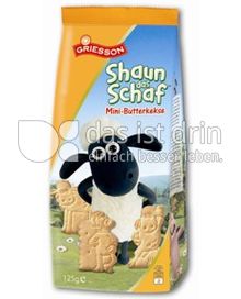 Produktabbildung: Griesson Shaun das Schaf Mini-Butterkekse 125 g