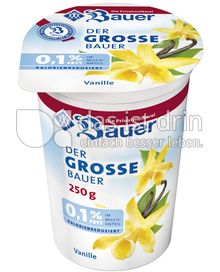 Produktabbildung: Bauer Der grosse Bauer 0,1% Joghurt Vanille 250 ml