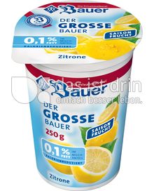Produktabbildung: Bauer Der grosse Bauer 0,1% Joghurt Zitrone 250 ml