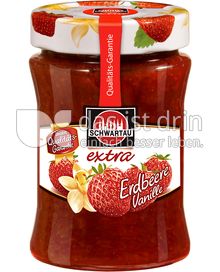 Produktabbildung: Schwartau extra Erdbeere Vanille 340 g