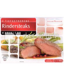 Produktabbildung: Steakmeister 2 Tiefgefrorene Rindersteaks 400 g