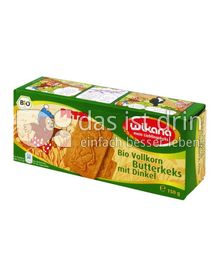 Produktabbildung: Wikana Bio Petzi Butter Vollkornkeks 150 g