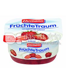 Produktabbildung: Ehrmann FrüchteTraum Erdbeer 125 g