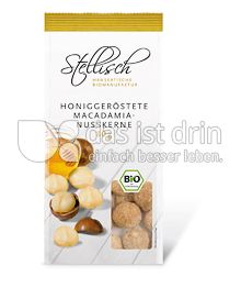 Produktabbildung: Stellisch Bio Honiggeröstete Macadamia 80 g