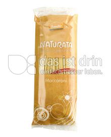 Produktabbildung: Naturata Hartweizen-Maccaroni, lang, hell 500 g