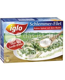 Produktabbildung: iglo Schlemmer-Filet Rahm-Spinat 380 g