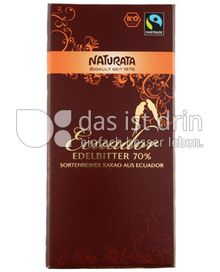 Produktabbildung: Naturata Schokolade Edelbitter Ecuador 70% 100 g