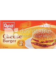 Produktabbildung: Quisit Cheese Burger 280 g