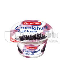 Produktabbildung: Ehrmann Cremighurt Fantasie Cassis 150 g