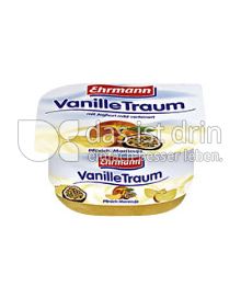 Produktabbildung: Ehrmann VanilleTraum Pfirsich-Maracuja 125 g