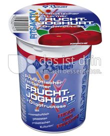 Produktabbildung: Bauer Fit & Aktiv Joghurt Kirsche 150 g