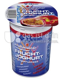 Produktabbildung: Bauer Fit & Aktiv Joghurt Pfirsich-Maracuja 150 g